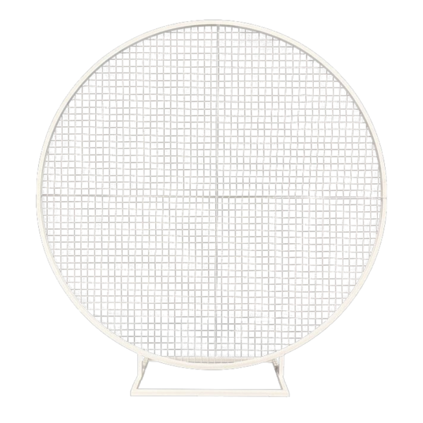 Round Mesh Backdrop