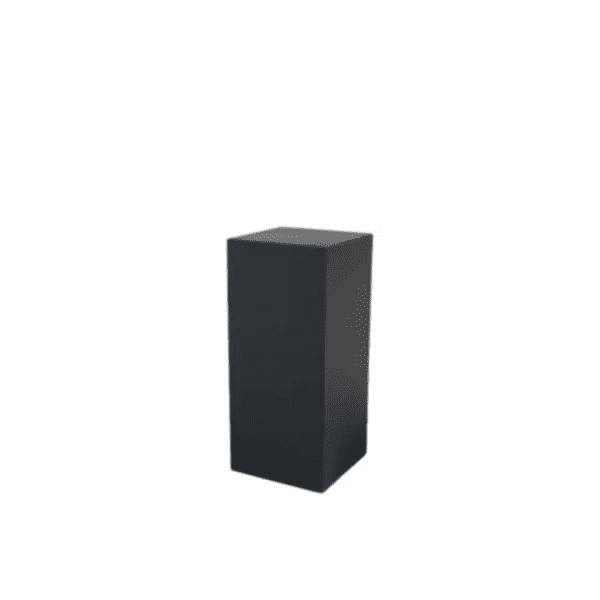 Black Plinth Hire